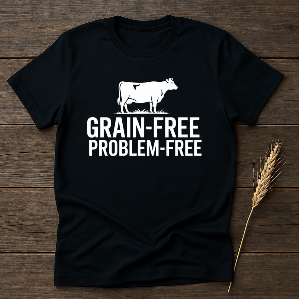 MyDesigns Physical Item S / Black Grain Free Problem T-Shirt