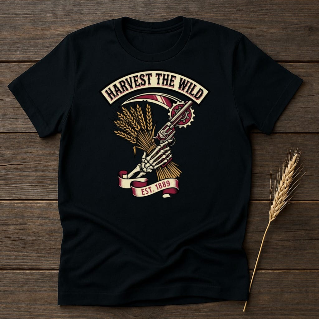 MyDesigns Physical Item S / Black Harvest The Wild T-Shirt