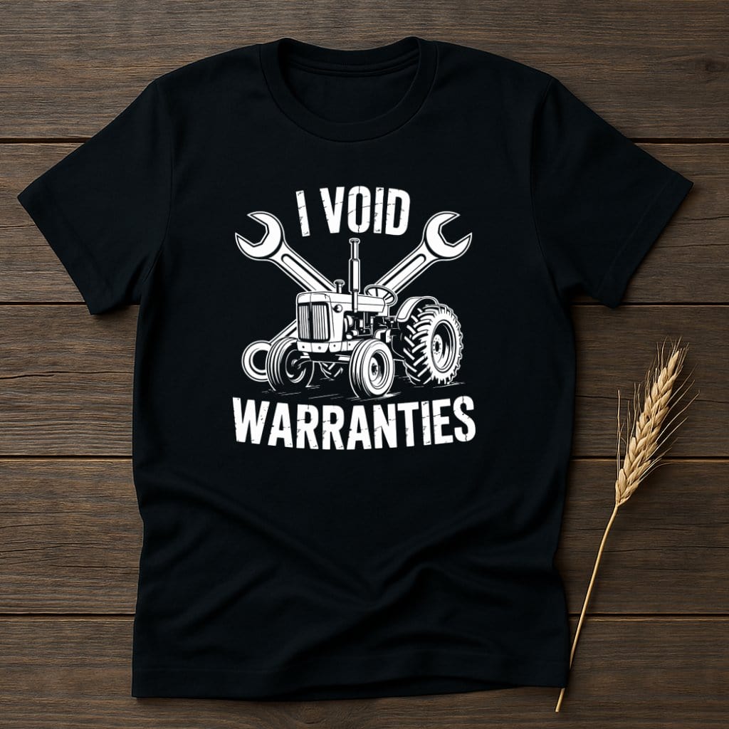 MyDesigns Physical Item S / Black I Void Warranties T-Shirt