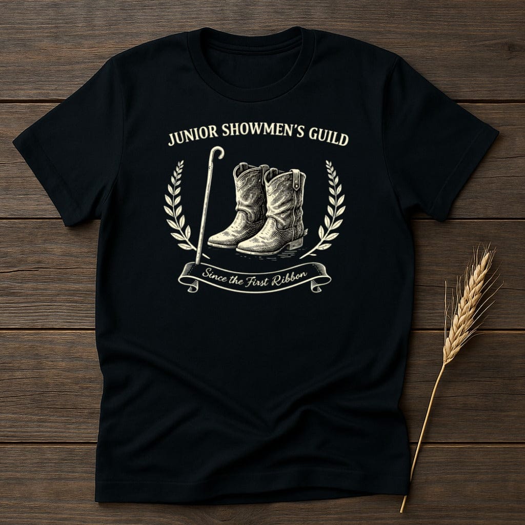 MyDesigns Physical Item S / Black Junior Showmen's Guild T-Shirt
