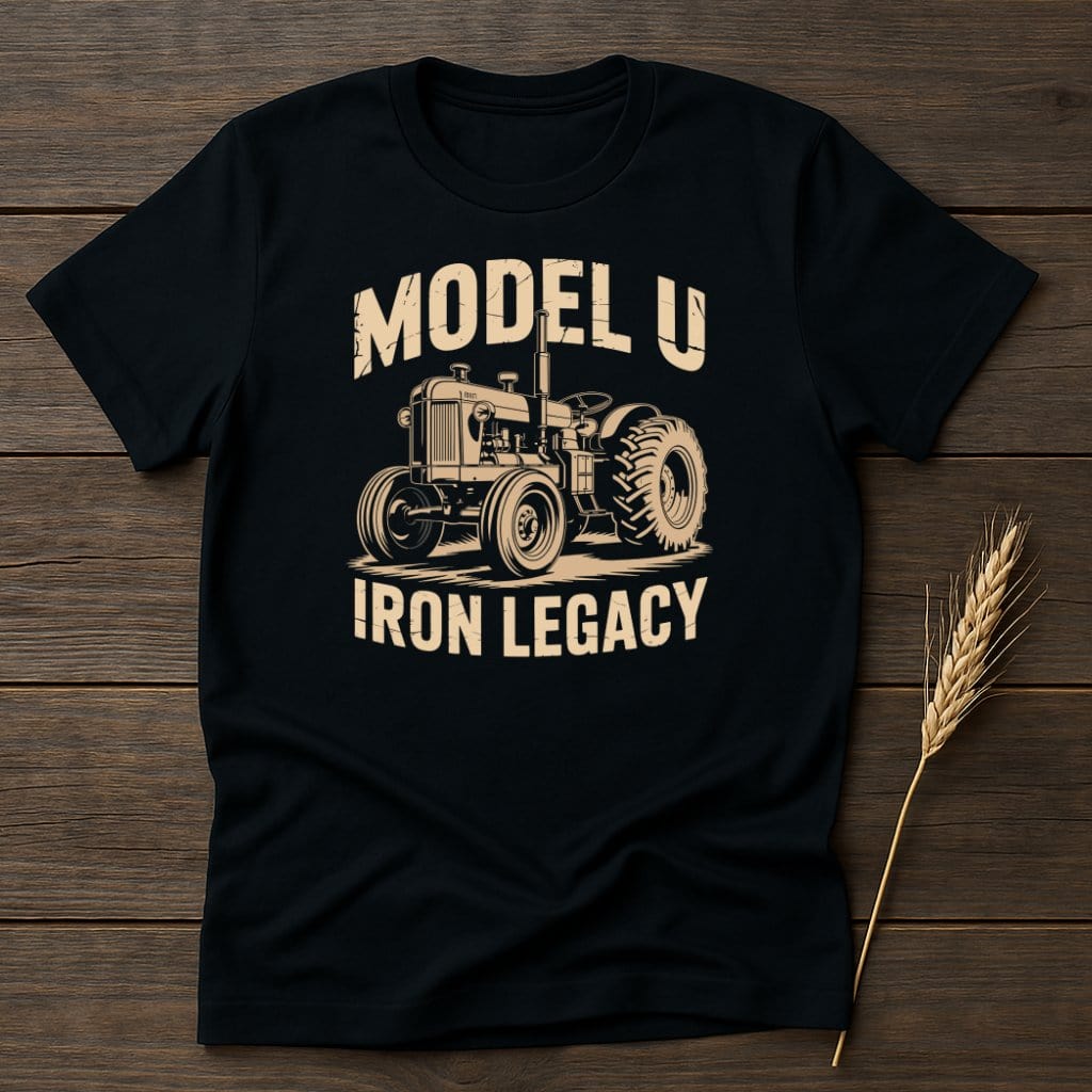 MyDesigns Physical Item S / Black Model U Iron Legacy T-Shirt