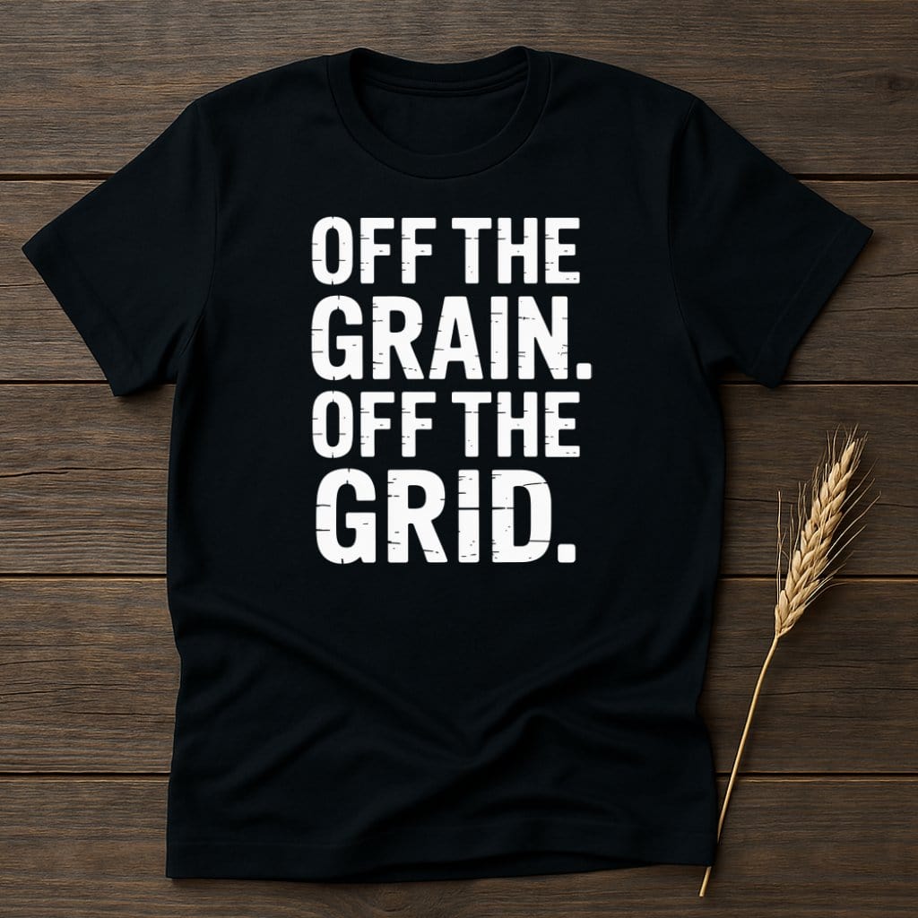 MyDesigns Physical Item S / Black Off The Grain Off The Grid T-Shirt