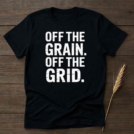 MyDesigns Physical Item S / Black Off The Grain Off The Grid T-Shirt