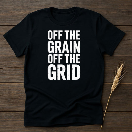 MyDesigns Physical Item S / Black Off The Grain Off The Grid T-Shirt