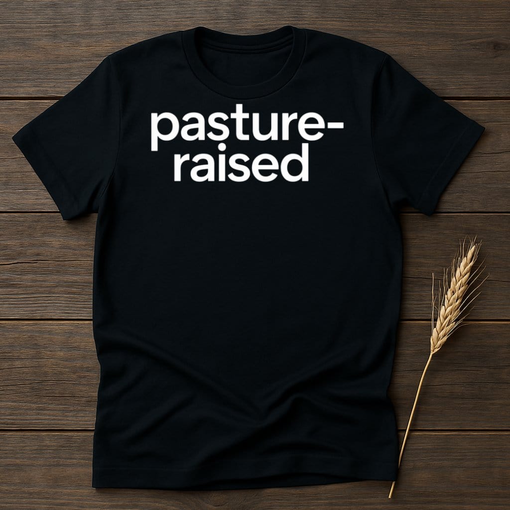 MyDesigns Physical Item S / Black Pasture-Raised T-Shirts