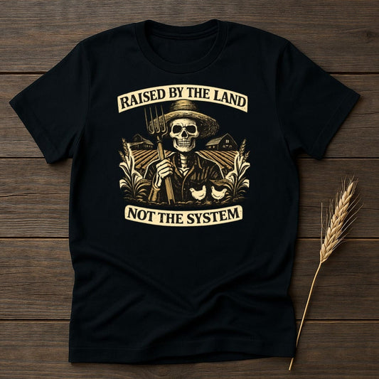 MyDesigns Physical Item S / Black Raised By Land T-Shirt
