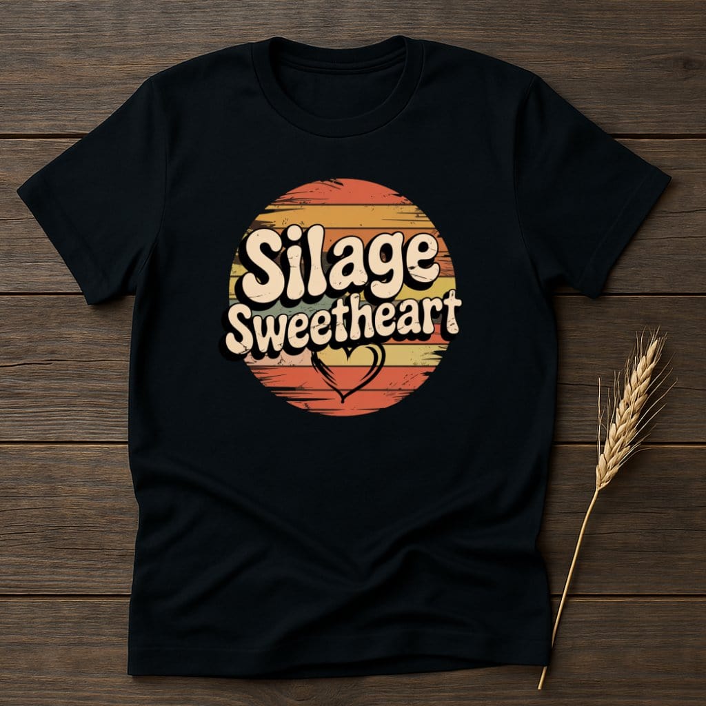 MyDesigns Physical Item S / Black Silage Sweetheart Retro T-Shirts