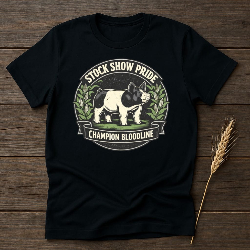 MyDesigns Physical Item S / Black Stock Show Bloodline T-Shirt