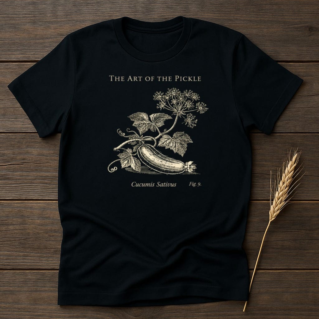MyDesigns Physical Item S / Black The Art of the Pickle T-Shirt