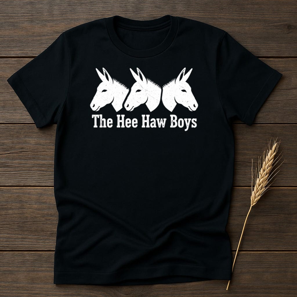 MyDesigns Physical Item S / Black The Hee Haw Boys T-Shirt