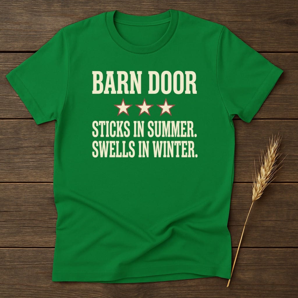 MyDesigns Physical Item S / Irish Green Barn Door Sticks T-Shirt