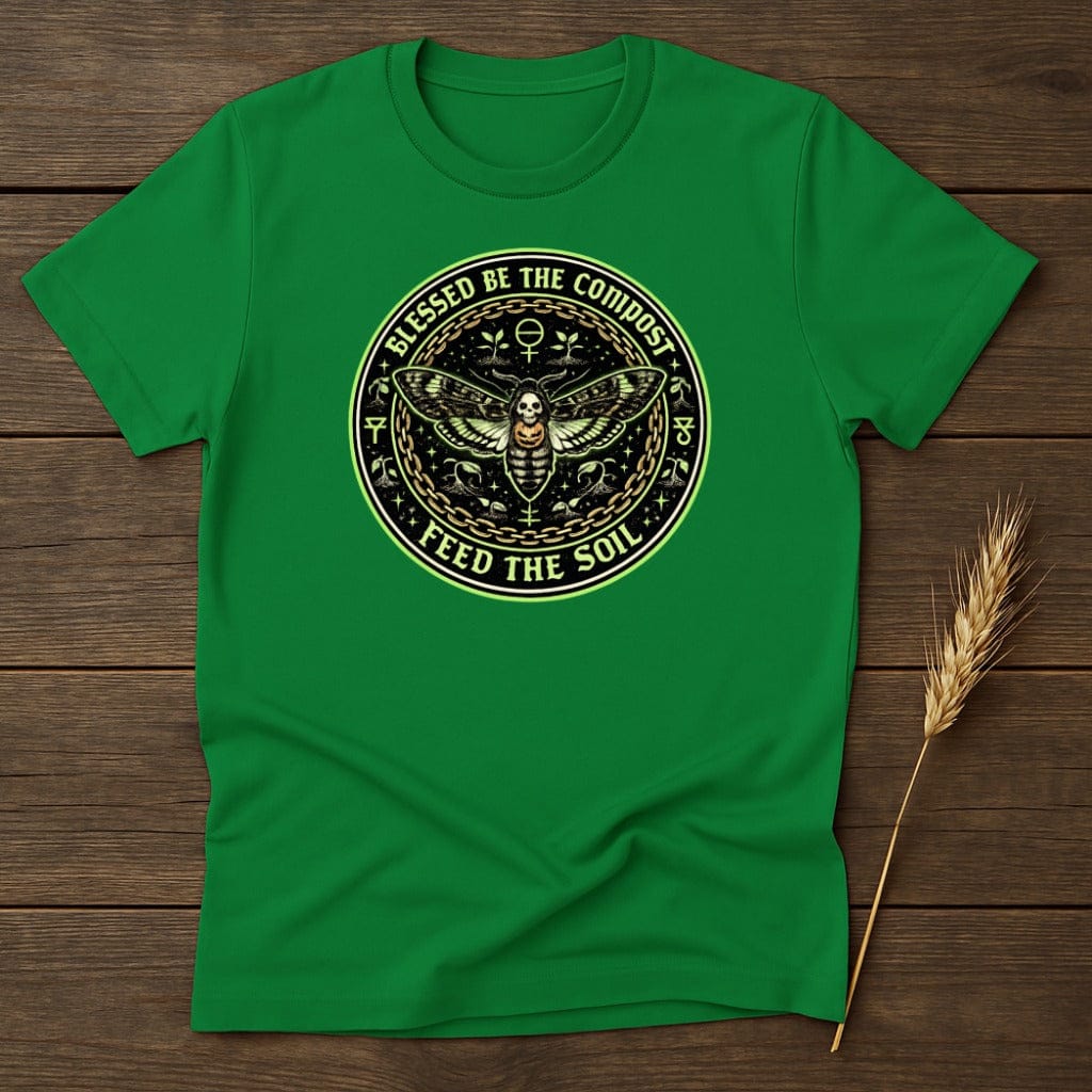 MyDesigns Physical Item S / Irish Green Blessed Compost Soil T-Shirt