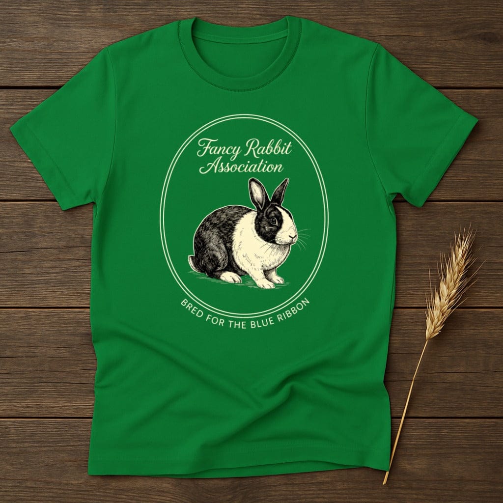 MyDesigns Physical Item S / Irish Green Fancy Rabbit T-Shirt