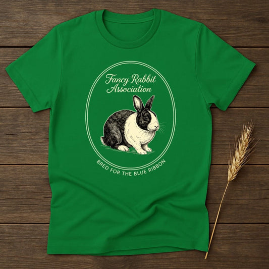 MyDesigns Physical Item S / Irish Green Fancy Rabbit T-Shirt