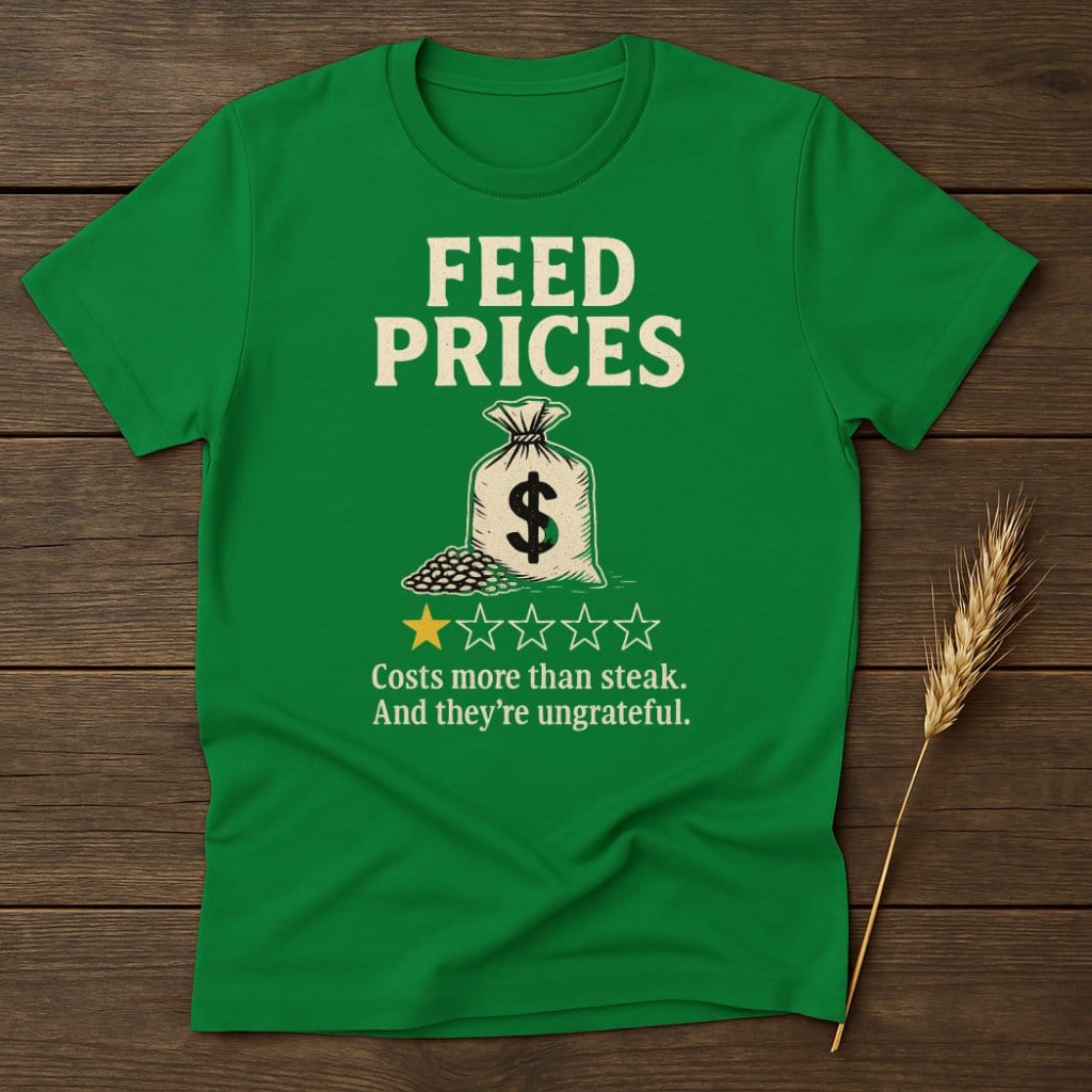MyDesigns Physical Item S / Irish Green Feed Prices Review T-Shirt