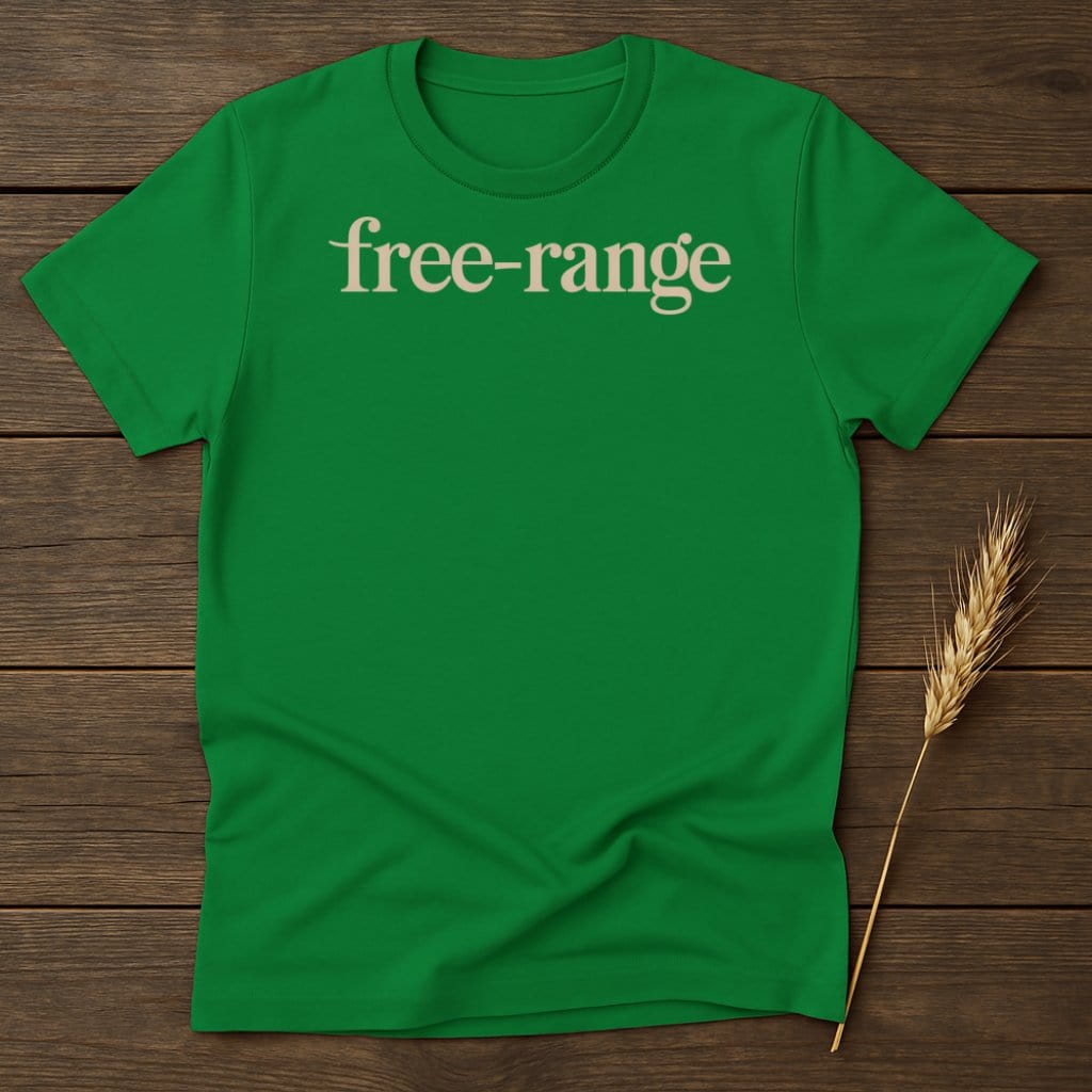 MyDesigns Physical Item S / Irish Green Free-Range T-Shirts