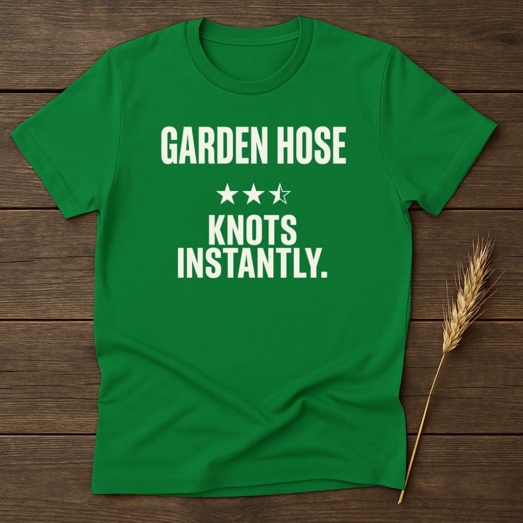 MyDesigns Physical Item S / Irish Green Garden Hose Knots T-Shirt