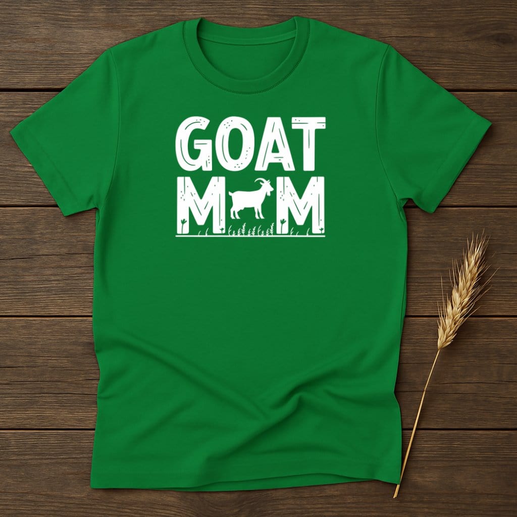 MyDesigns Physical Item S / Irish Green Goat Mom T-Shirts
