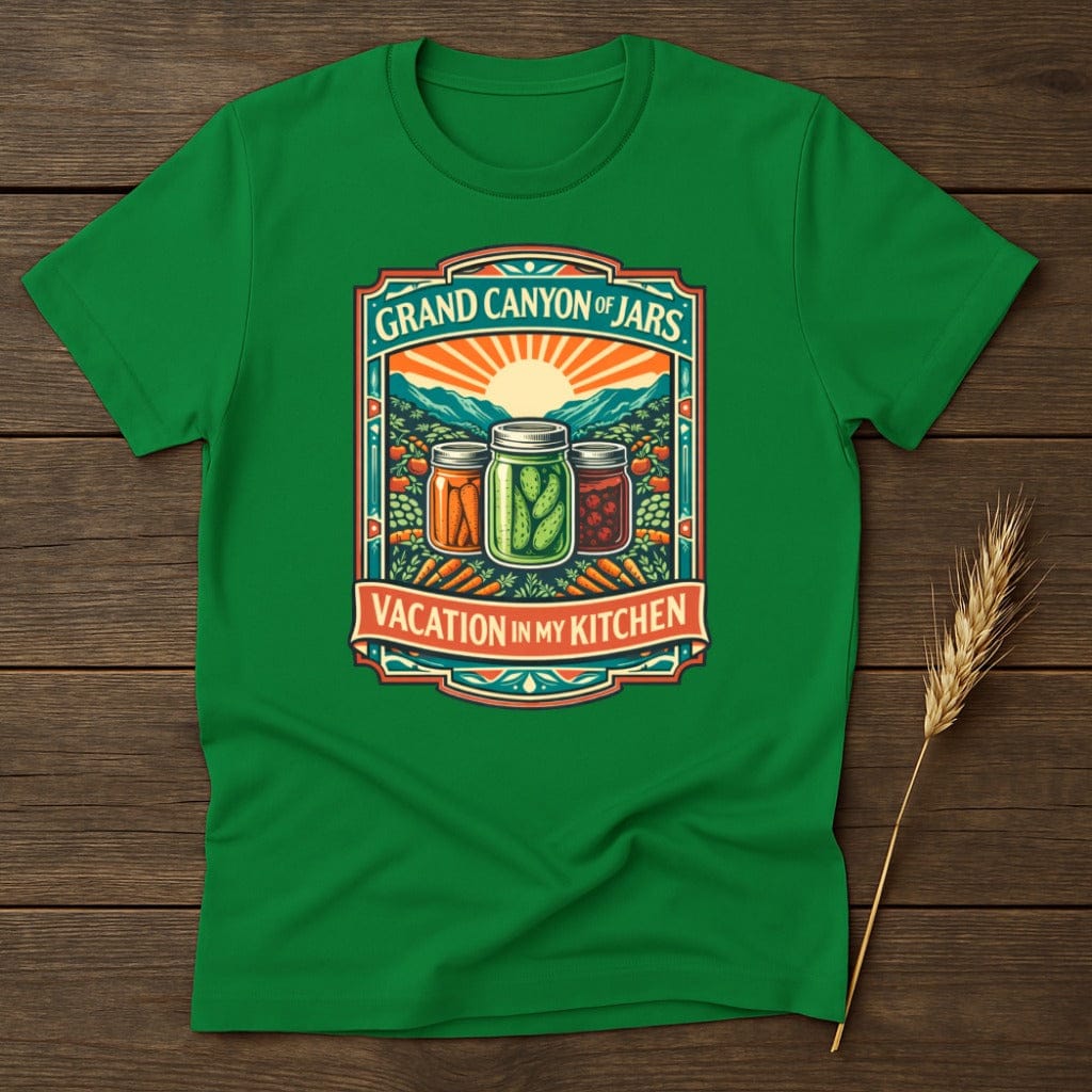 MyDesigns Physical Item S / Irish Green Grand Canyon Of Jars T-Shirt