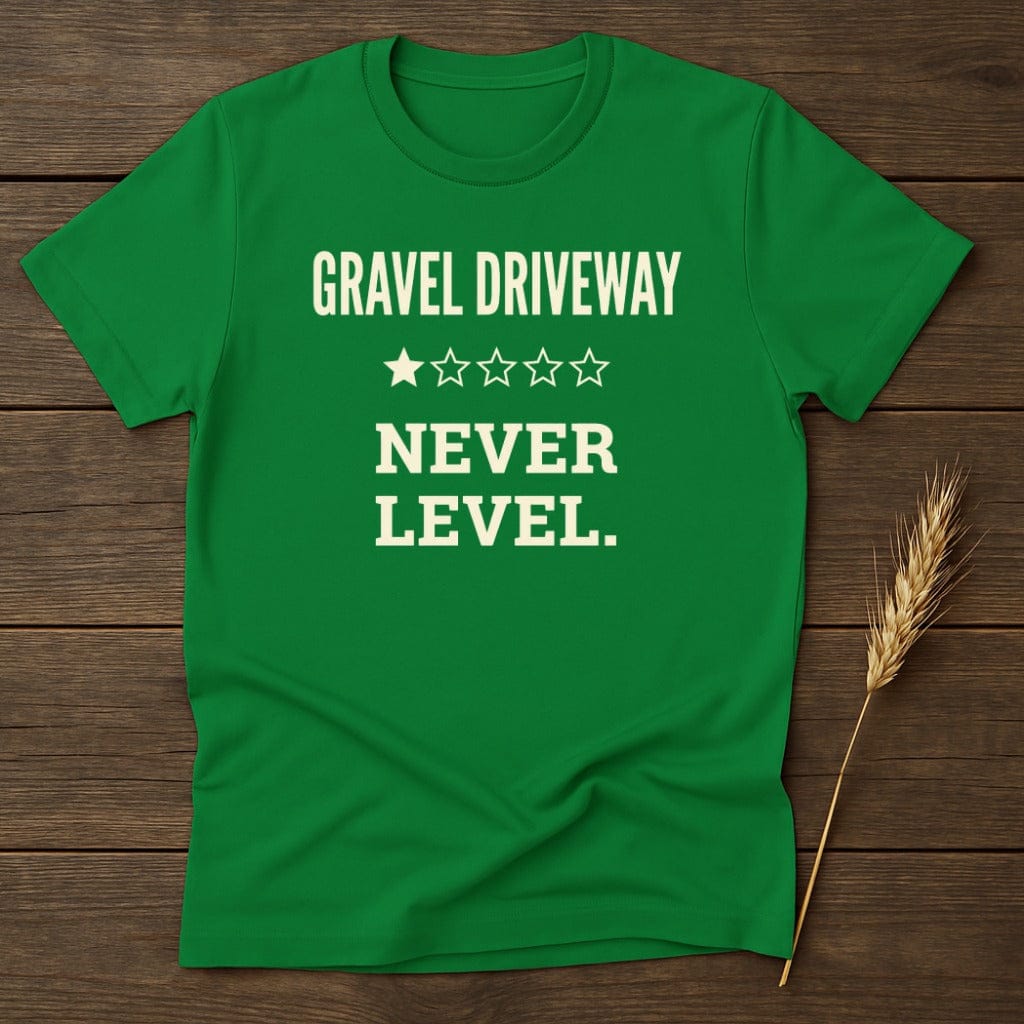 MyDesigns Physical Item S / Irish Green Gravel Driveway T-Shirt