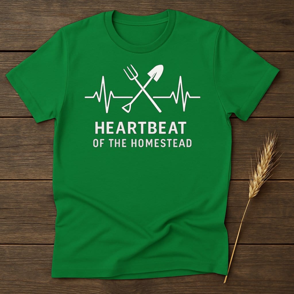 MyDesigns Physical Item S / Irish Green Heartbeat Of The Homestead T-Shirts