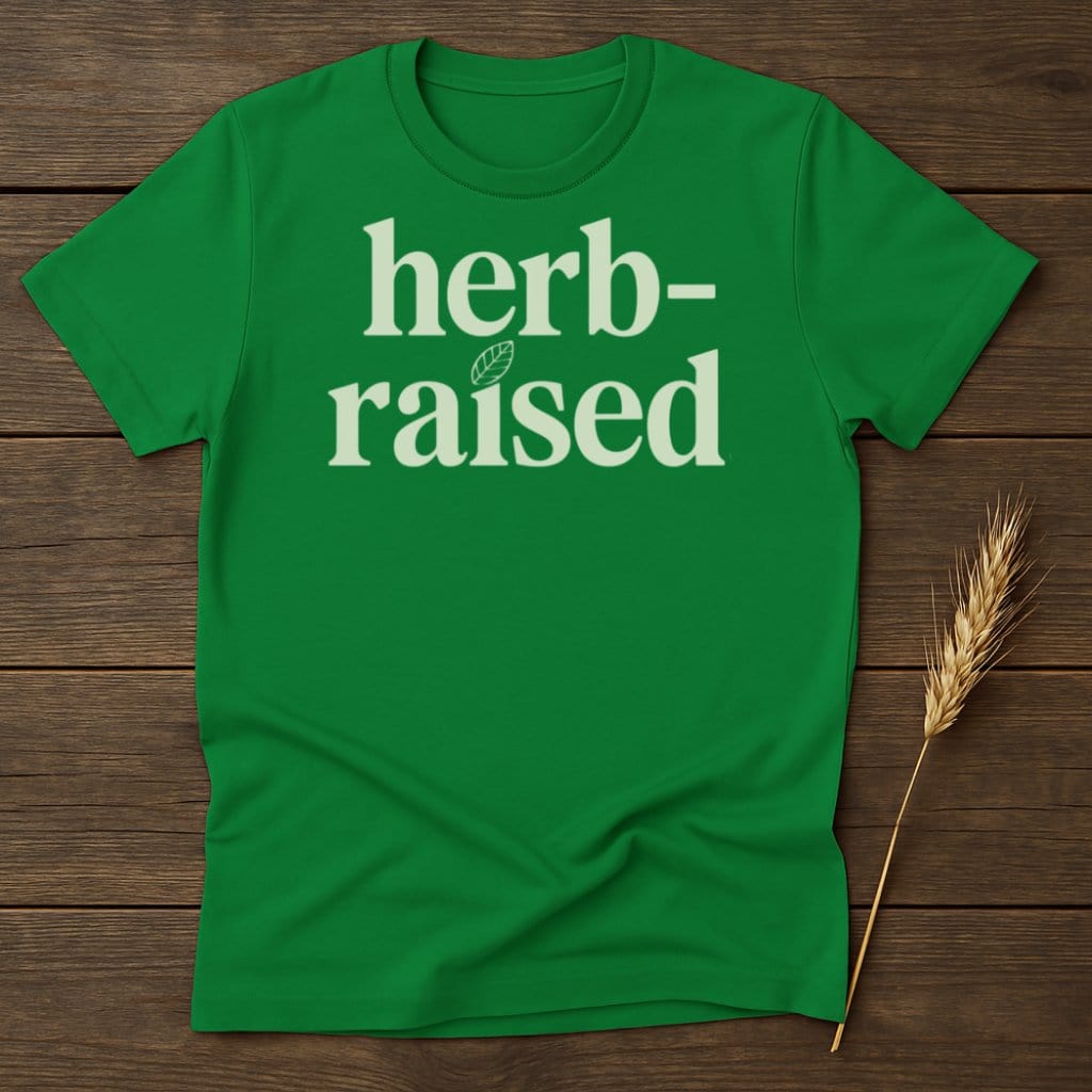 MyDesigns Physical Item S / Irish Green Herb-Raised T-Shirts