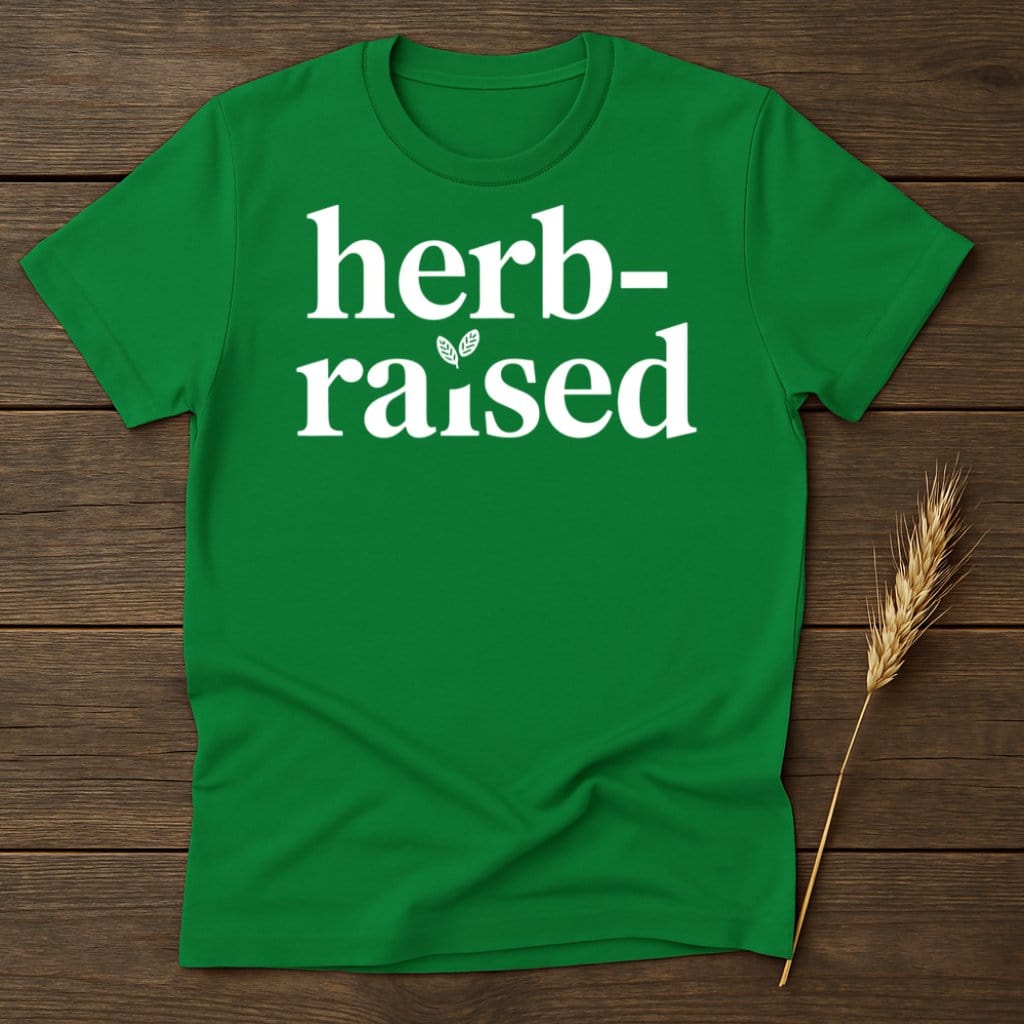 MyDesigns Physical Item S / Irish Green Herb-Raised T-Shirts
