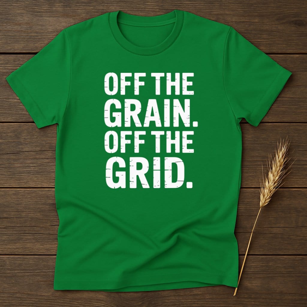 MyDesigns Physical Item S / Irish Green Off The Grain Off The Grid T-Shirt