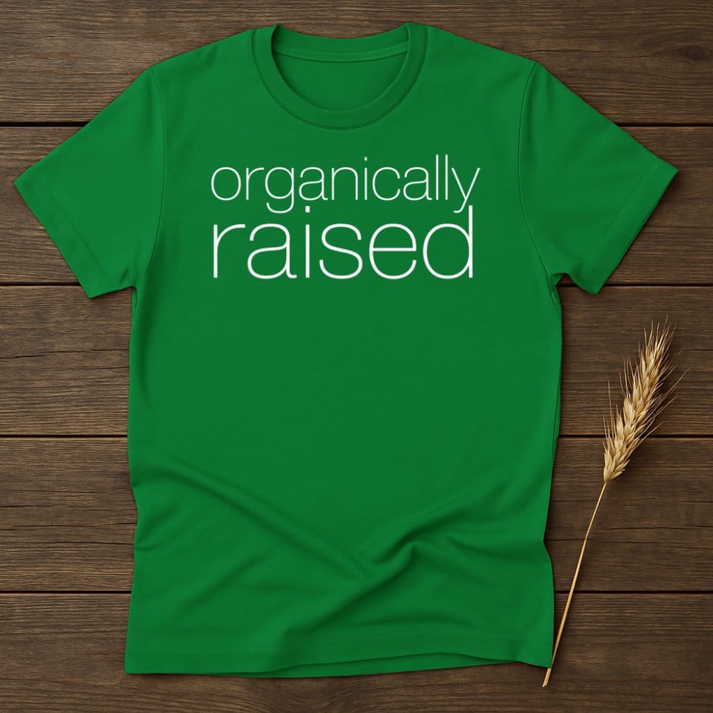 MyDesigns Physical Item S / Irish Green Organically Raised T-Shirts