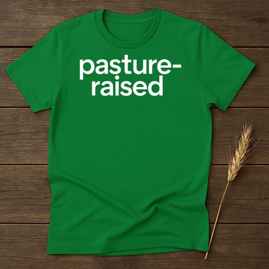 MyDesigns Physical Item S / Irish Green Pasture-Raised T-Shirts