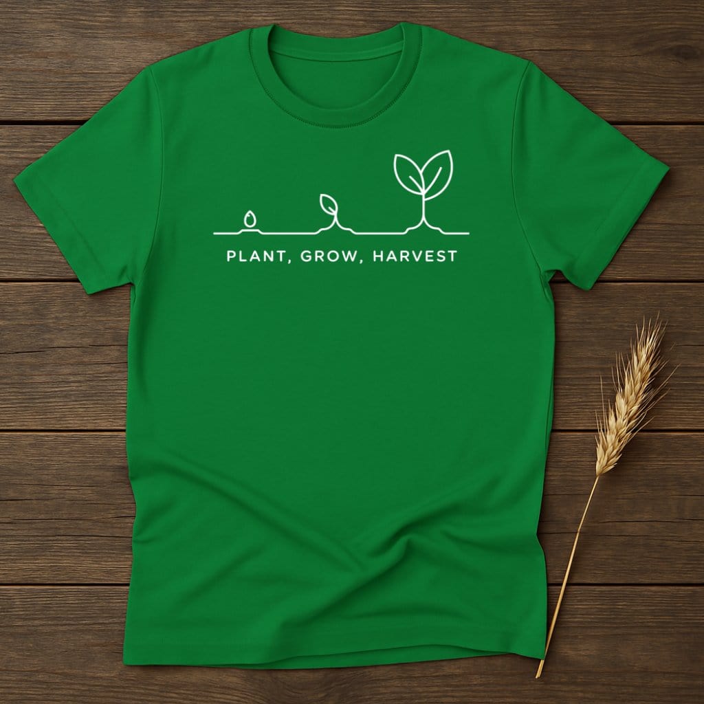 MyDesigns Physical Item S / Irish Green Plant Grow Harvest T-Shirt