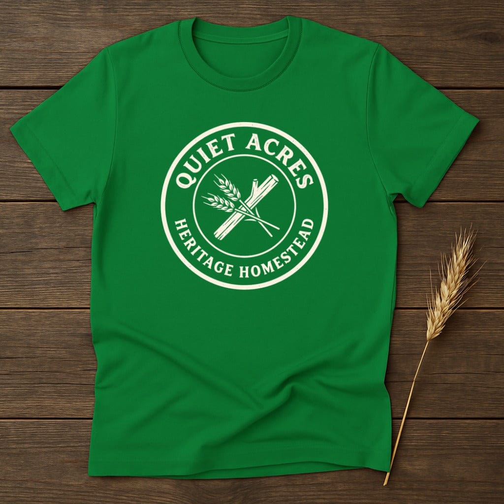 MyDesigns Physical Item S / Irish Green Quiet Acres Heritage Homestead T-Shirt