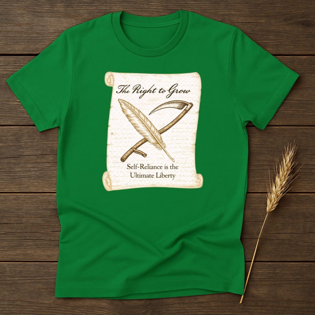 MyDesigns Physical Item S / Irish Green Right to Grow T-Shirt