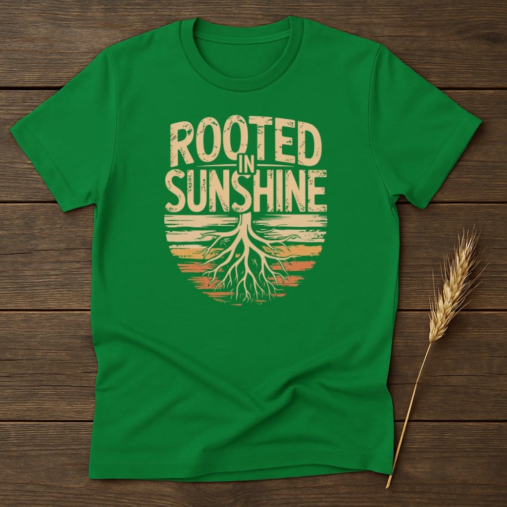 MyDesigns Physical Item S / Irish Green Rooted In Sunshine T-Shirt