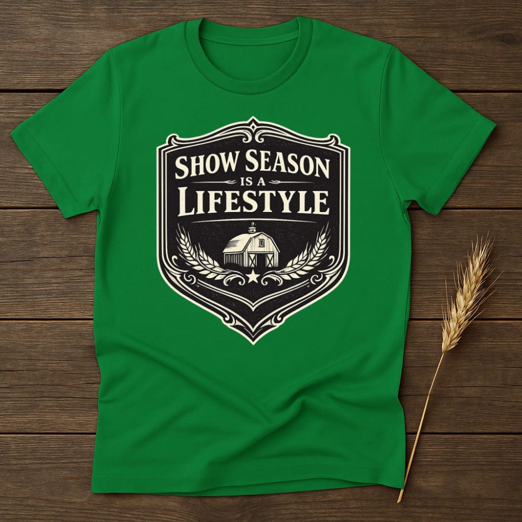 MyDesigns Physical Item S / Irish Green Show Season T-Shirt