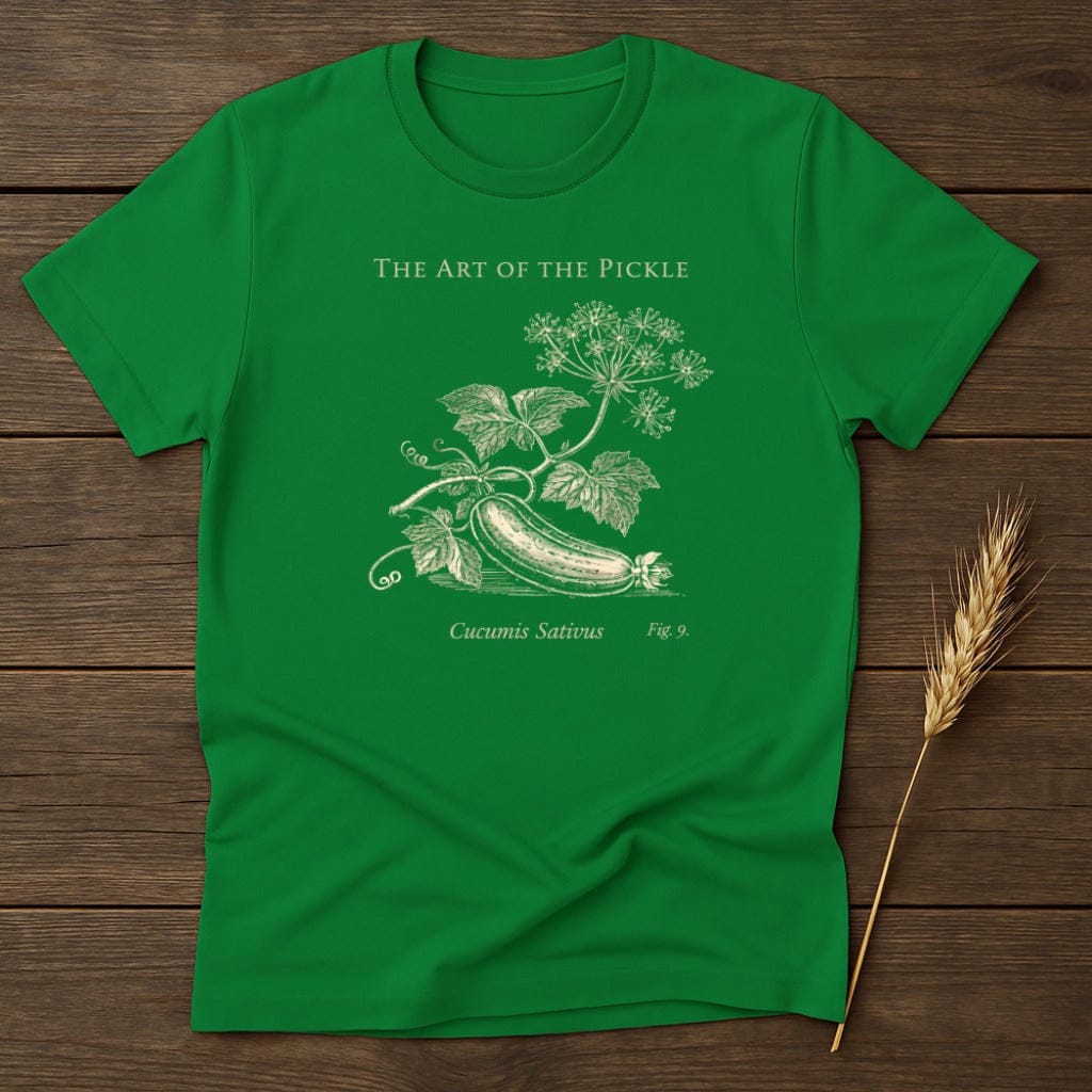 MyDesigns Physical Item S / Irish Green The Art of the Pickle T-Shirt