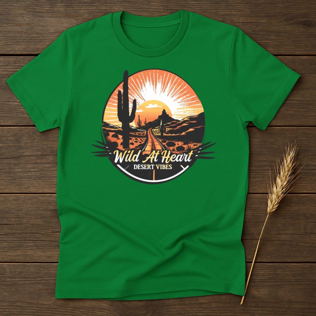 MyDesigns Physical Item S / Irish Green Wild At Heart Desert Vibes Sunset T-Shirt