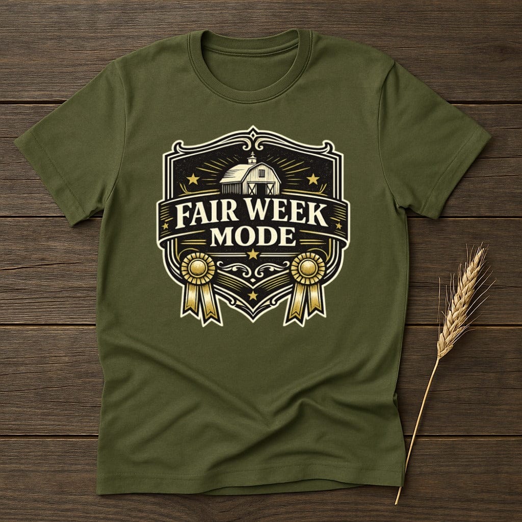 MyDesigns Physical Item S / Military Green Fair Week Mode T-Shirt