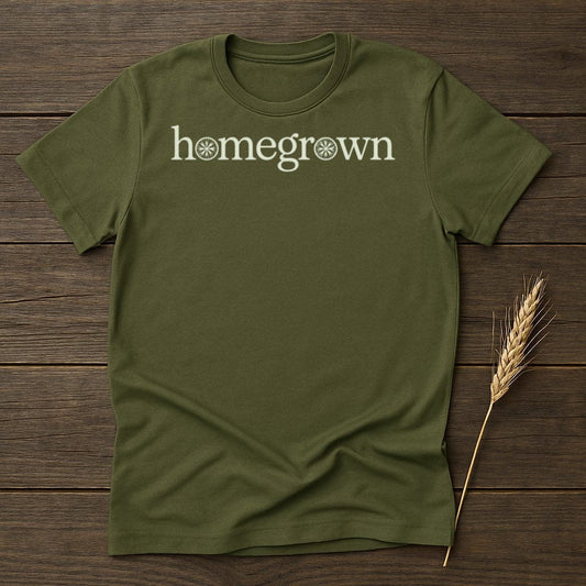 MyDesigns Physical Item S / Military Green Homegrown T-Shirts