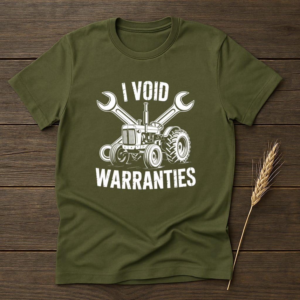 MyDesigns Physical Item S / Military Green I Void Warranties T-Shirt