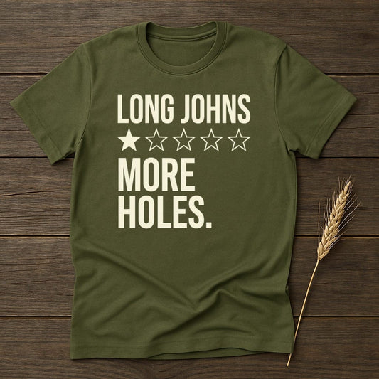 MyDesigns Physical Item S / Military Green More Holes T-Shirt