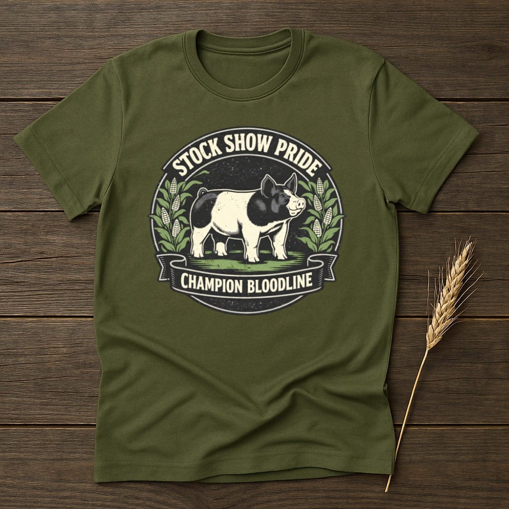 MyDesigns Physical Item S / Military Green Stock Show Bloodline T-Shirt