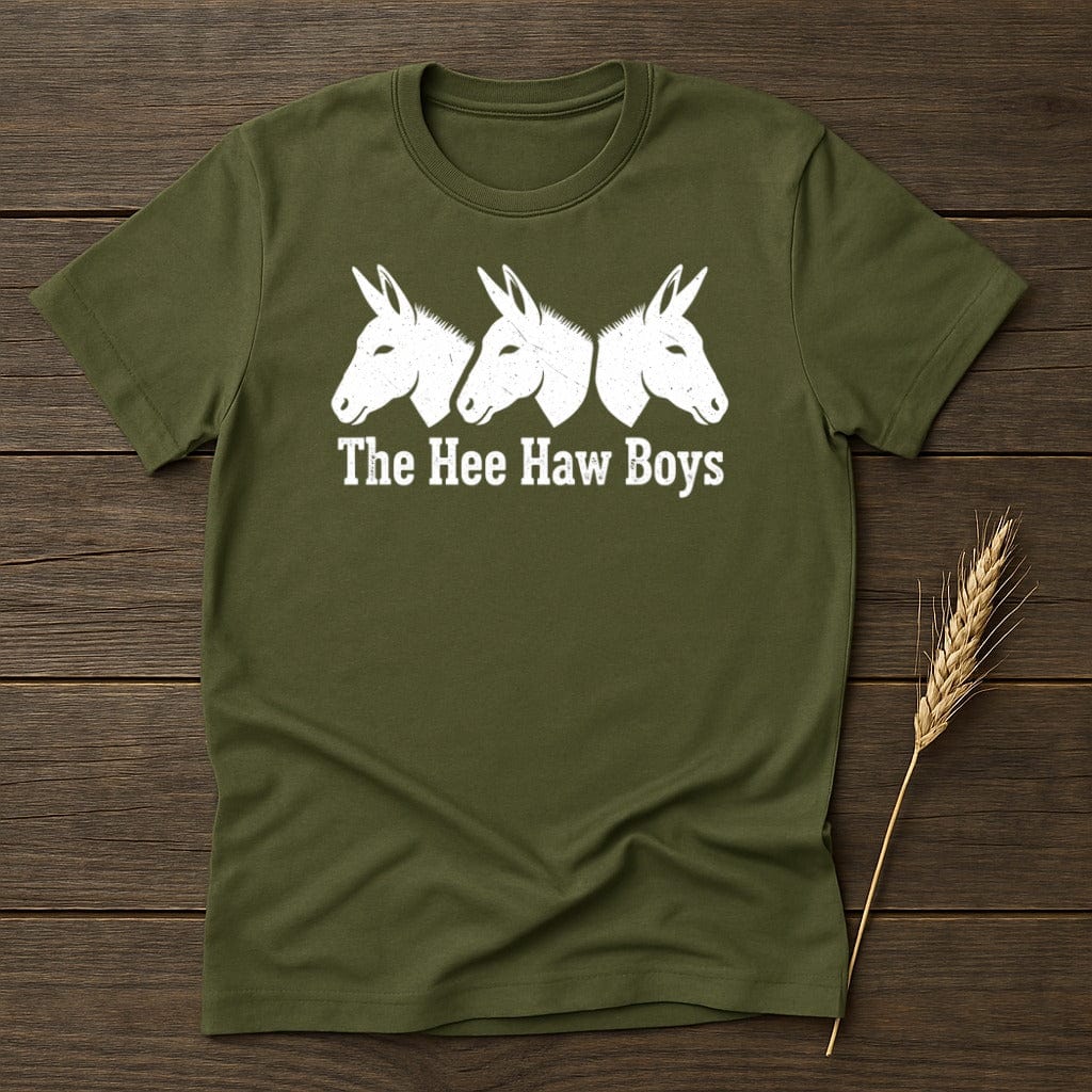 MyDesigns Physical Item S / Military Green The Hee Haw Boys T-Shirt