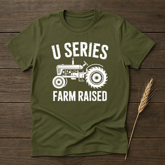 MyDesigns Physical Item S / Military Green U Series Farm Raised T-Shirt