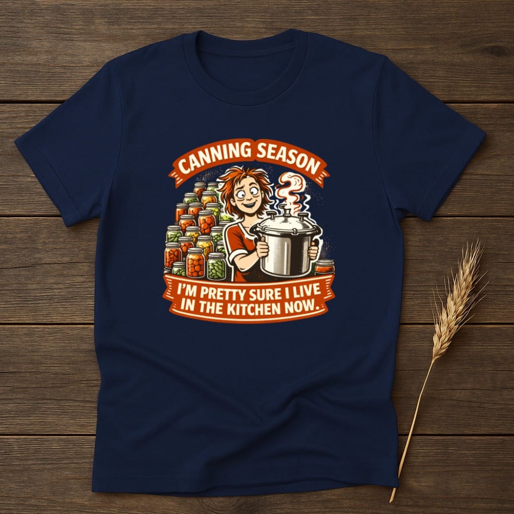MyDesigns Physical Item S / Navy Canning Season T-Shirt
