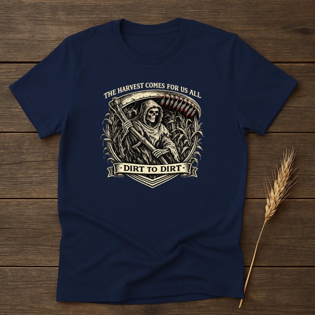 MyDesigns Physical Item S / Navy Dirt to Dirt T-Shirt
