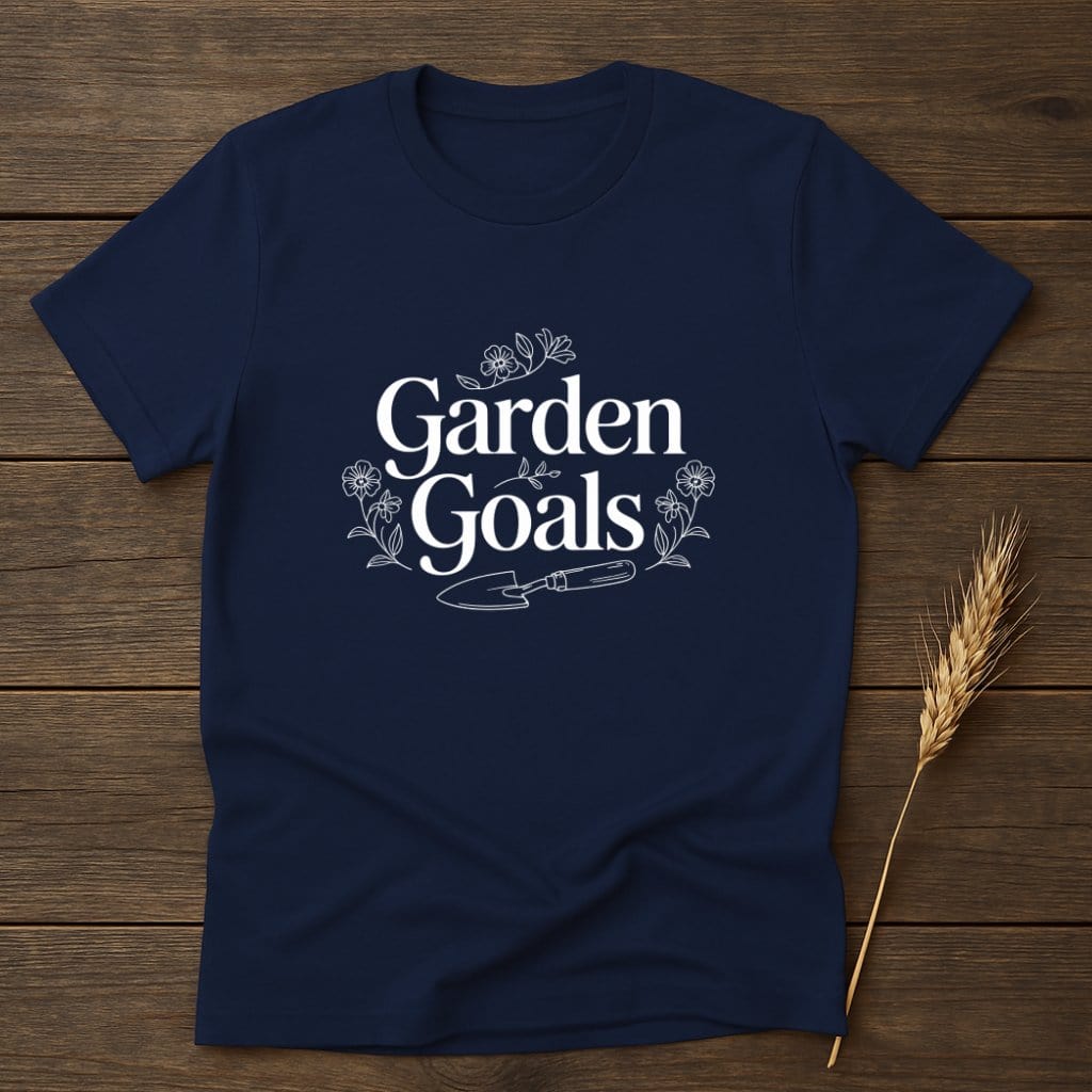 MyDesigns Physical Item S / Navy Garden Goals T-Shirts