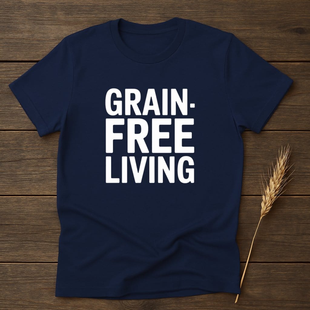 MyDesigns Physical Item S / Navy Grain-Free Living T-Shirt
