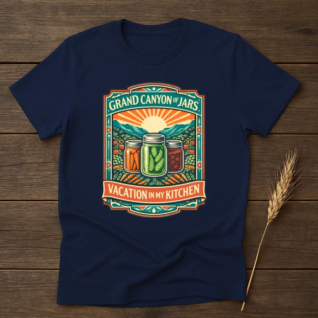 MyDesigns Physical Item S / Navy Grand Canyon Of Jars T-Shirt