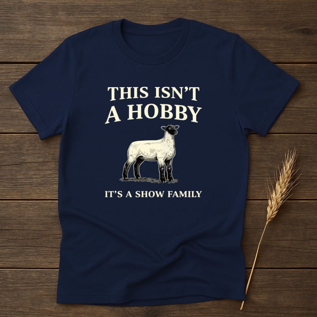MyDesigns Physical Item S / Navy Hobby Show Family T-Shirt